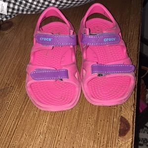 Toddler girl crocs